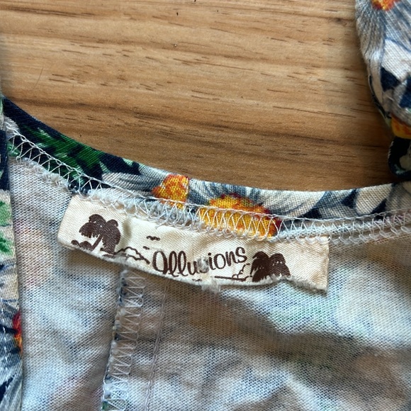 Vintage Daisy print romper - Picture 3 of 4